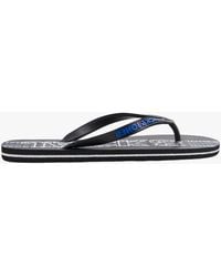 Jack & Jones - Logo 2.0 Flip-Flops Anthracite - Lyst