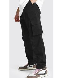 BoohooMAN - Tall Relaxed Fit Cargo Chino Pants - Lyst