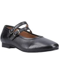 Hush Puppies - Nancy Mary Jane Leather Shoes - Lyst