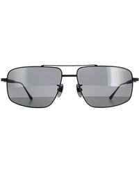Chopard - Aviator Semi Matte Smoke Polarised Schf21M Metal (Archived) - Lyst