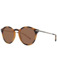 Ted Baker - Round Mirrored Sunglasses With 100% Uva & Uvb Protection - Lyst