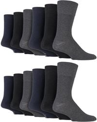 Gentle Grip - 12 Pairs Loose Top Socks - Lyst