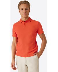Secret Label - Cotton Pique Polo Shirt - Lyst