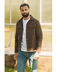 Brave Soul - 'Pearson' Lightweight Shacket - Lyst