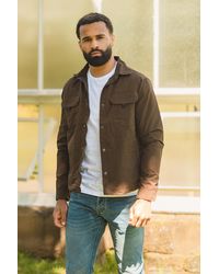 Brave Soul - 'Pearson' Lightweight Shacket - Lyst