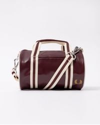 Fred Perry - Logo Detail Shoulder Bag - Lyst