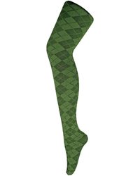 Sock Snob - 1 Pack Ladies Coloured 80 Denier Opaque Patterned Soft Tights - Lyst