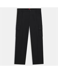 HUGO - Relaxed Fit Trousers - Lyst
