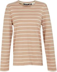 Regatta - Ladies Federica Ii Stripe Long-Sleeved T-Shirt (Warm/Light Vanilla) - Lyst