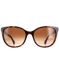 Ralph Lauren - By Cat Eye Havana Gradient Sunglasses - Lyst