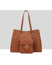 Paul Costelloe - Shebelle Leather Shoulder Bag - Lyst