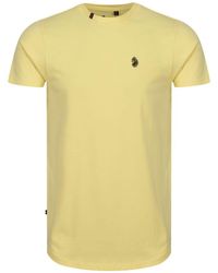 Luke 1977 - Super Long Line T-Shirt Lemon - Lyst