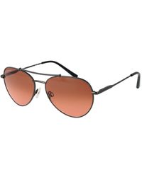 Serengeti - Black Metal Sunglasses - Lyst