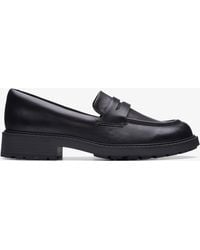 Clarks - Orinoco2 Penny Leather Shoes - Lyst