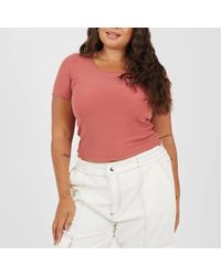 Brave Soul - Ps 3 4Sl Tee - Lyst
