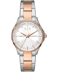 ARMANI EXCHANGE - Lady Hampton Watch Ax5258 Stainless Steel - Lyst