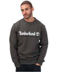 Timberland - Embroidery Logo Crew Sweat - Lyst