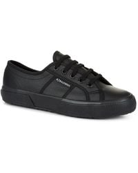 Superga - Adult 2750 Efglu Leather Trainers (Total) - Lyst