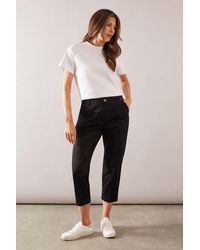 Wallis - Stretch Crop Trousers - Lyst