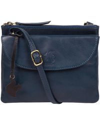 Conkca - 'Tillie' Snorkel Leather Cross Body Bag - Lyst
