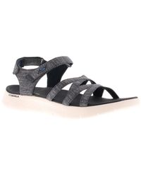 Skechers - Flat Sandals Go Walk Flex Sandal Touch Fastening Textile - Lyst