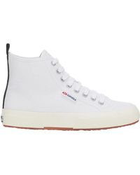 Superga - Adult 2750 Cotton Mid Cut High Tops /Avorio) - Lyst