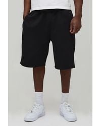 BoohooMAN - Tall Basic Baggy Fit Jersey Short - Lyst