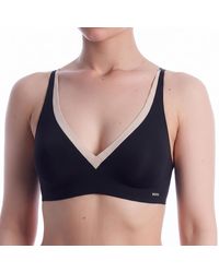 BOSS - Two-Tone Bra With Adjustable Straps 50556262 - Lyst