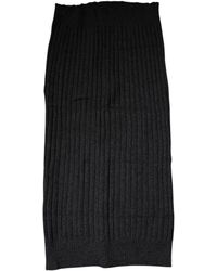 Dolce & Gabbana - Cashmere Knitted Neck Warmer Foulard Scarf - Lyst