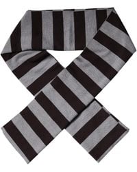 Dolce & Gabbana - Stripes Wool Neck Wrap Scarf - Lyst
