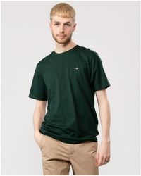 GANT - Regular Fit Short Sleeve Shield Logo T-Shirt - Lyst