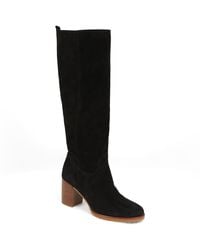 Jones Bootmaker - Iona Slouch Suede Knee Boots - Lyst