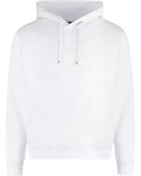 DSquared² - Monotone Maple Leaf Logo Hoodie Cotton - Lyst