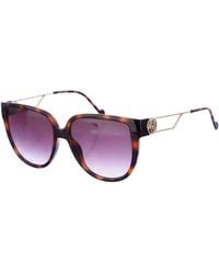 Liu Jo - Acetate And Metal Sunglasses With Square/Oval Shape Lj764Sr - Lyst