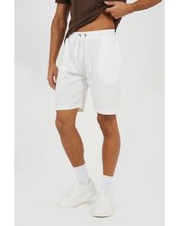Brave Soul - Textured Longline Shorts - Lyst
