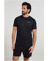 Mountain Warehouse - Aero Ii T-shirt Met Korte Mouwen (zwart) - Lyst