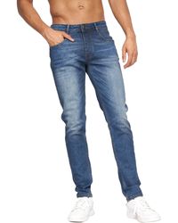 Crosshatch - Malcolm Slim Jeans (Stone Wash) - Lyst