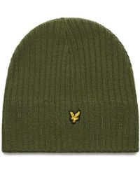Lyle & Scott - Accessories And Knitted Ribbed Beanie - Lyst