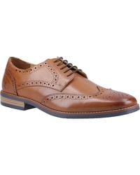 Hush Puppies - Mack Leather Brogues Shoes - Lyst