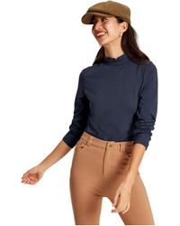 Joules - Amy Roll Neck Long Sleeve Top - Lyst