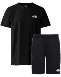 The North Face - Simple Dome T Shirt & Standard Light Shorts Set - Lyst