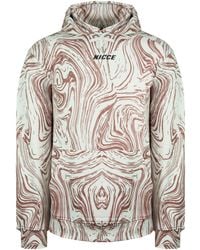 Nicce London - Logo Pullover Long Sleeve Ash Hoodie 211 1 02 02 0338 Cotton - Lyst