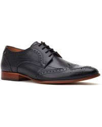 Base London - Barbera Excel Leather Brogues Shoes - Lyst