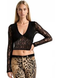 Busem - V-Neck Long Sleeve Blouse - Lyst