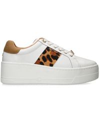 Carvela Kurt Geiger - Leather Connected Sneakers - Lyst