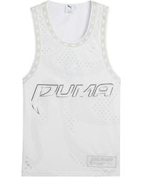 PUMA - Ladies Mesh Performance Basketball Jersey - Lyst