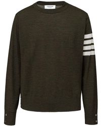 Thom Browne - Wool Sweatshirt - Lyst