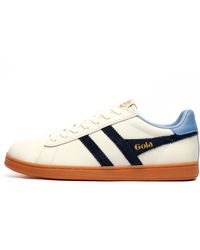 Gola - Classics Equipe Ii Leather Trainers - Lyst
