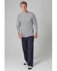 Tokyo Laundry - Mid Cotton Long Sleeve Pyjama Set - Lyst