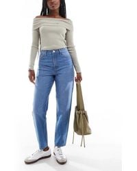 Miss Selfridge - Highwaist Mom Jean - Lyst